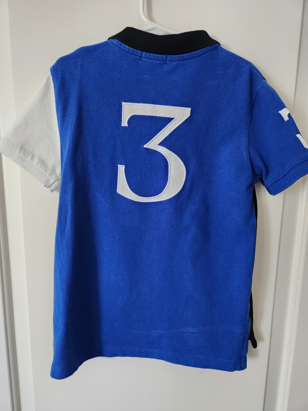 Boys Ralph Lauren Navy Polo - Picture 3 of 5